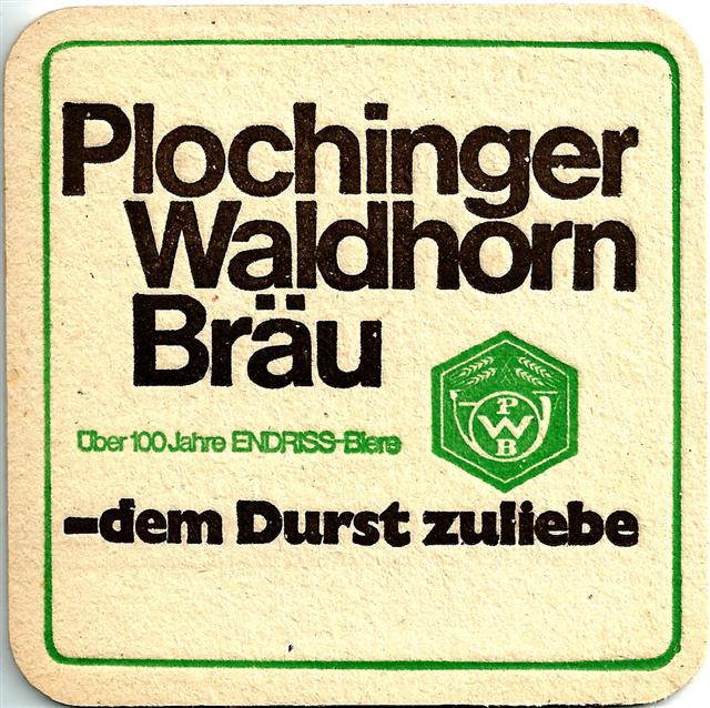 plochingen es-bw plochinger dem durst 1-4a (quad185-ber 100-schwarzgrn)